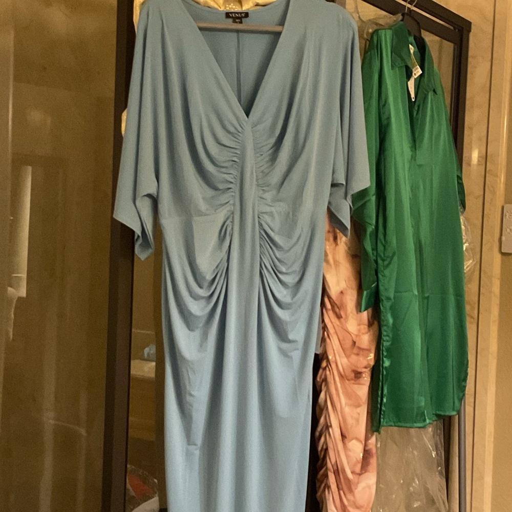 VENUS Blue Maxi Dress